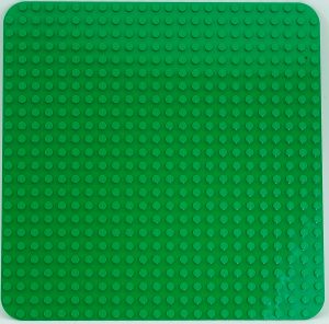 duplo 2304 large green building plate