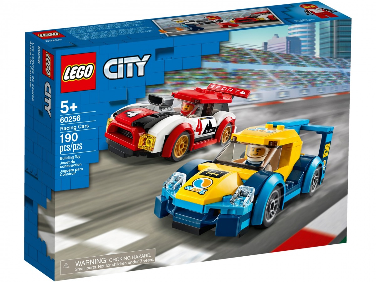 lego 60256 racing cars scaled