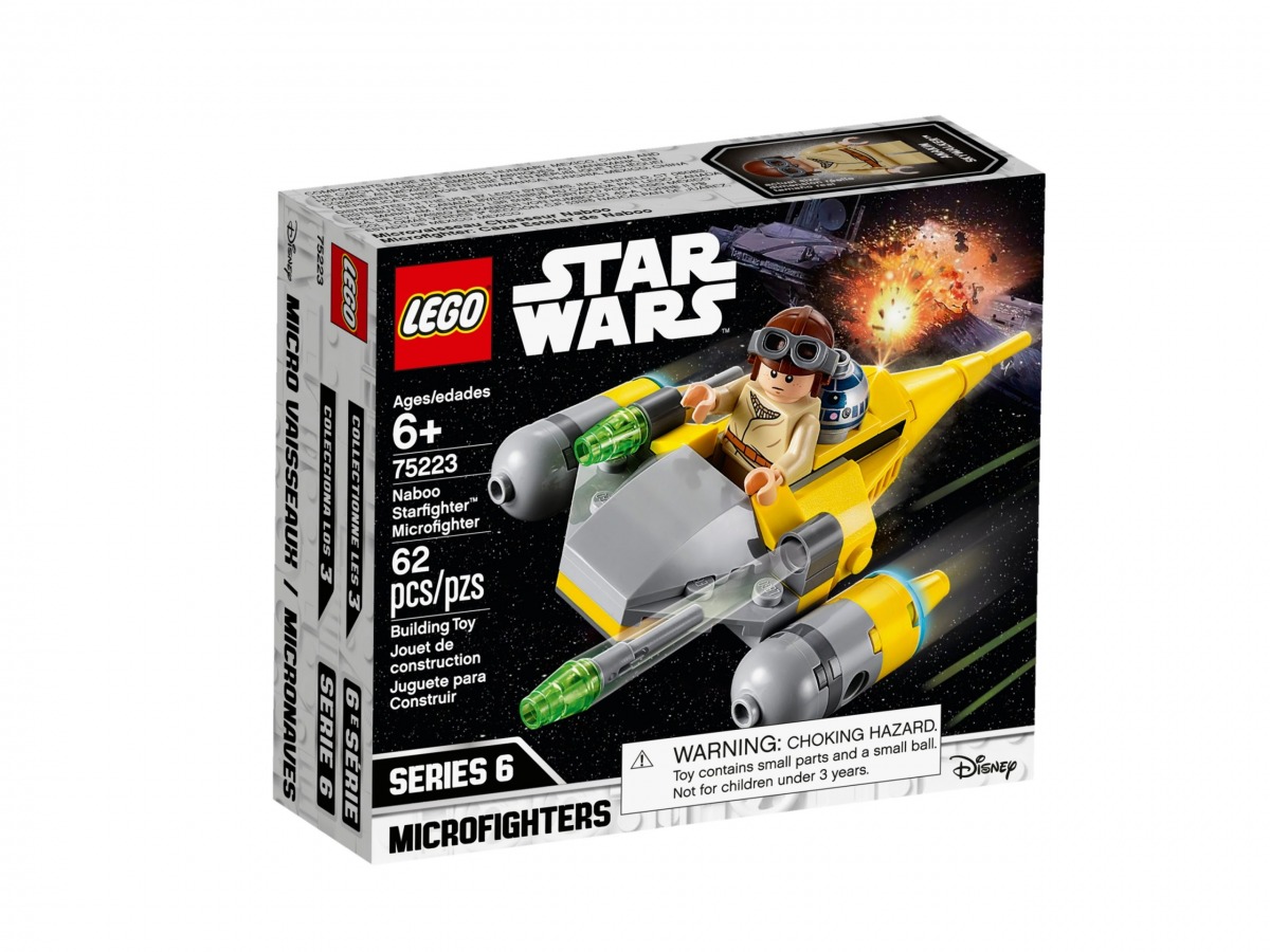 lego 75223 naboo starfighter microfighter scaled