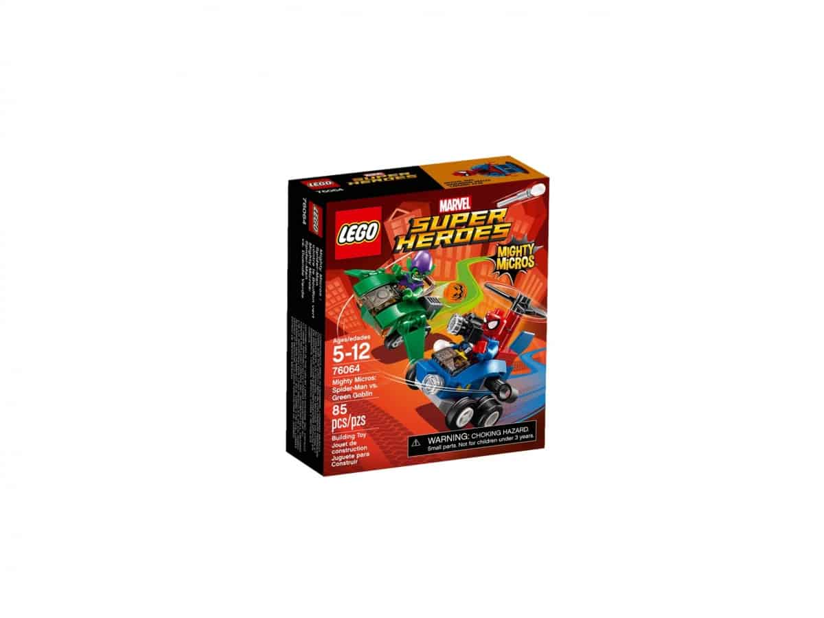 LEGO 76064 Mighty Micros: Spider-Man vs. Green Goblin – £