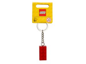 lego 850154 red brick keyring