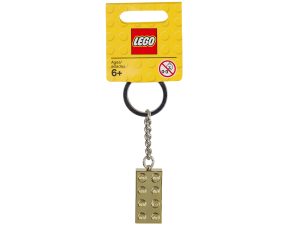 lego 850808 gold brick keyring