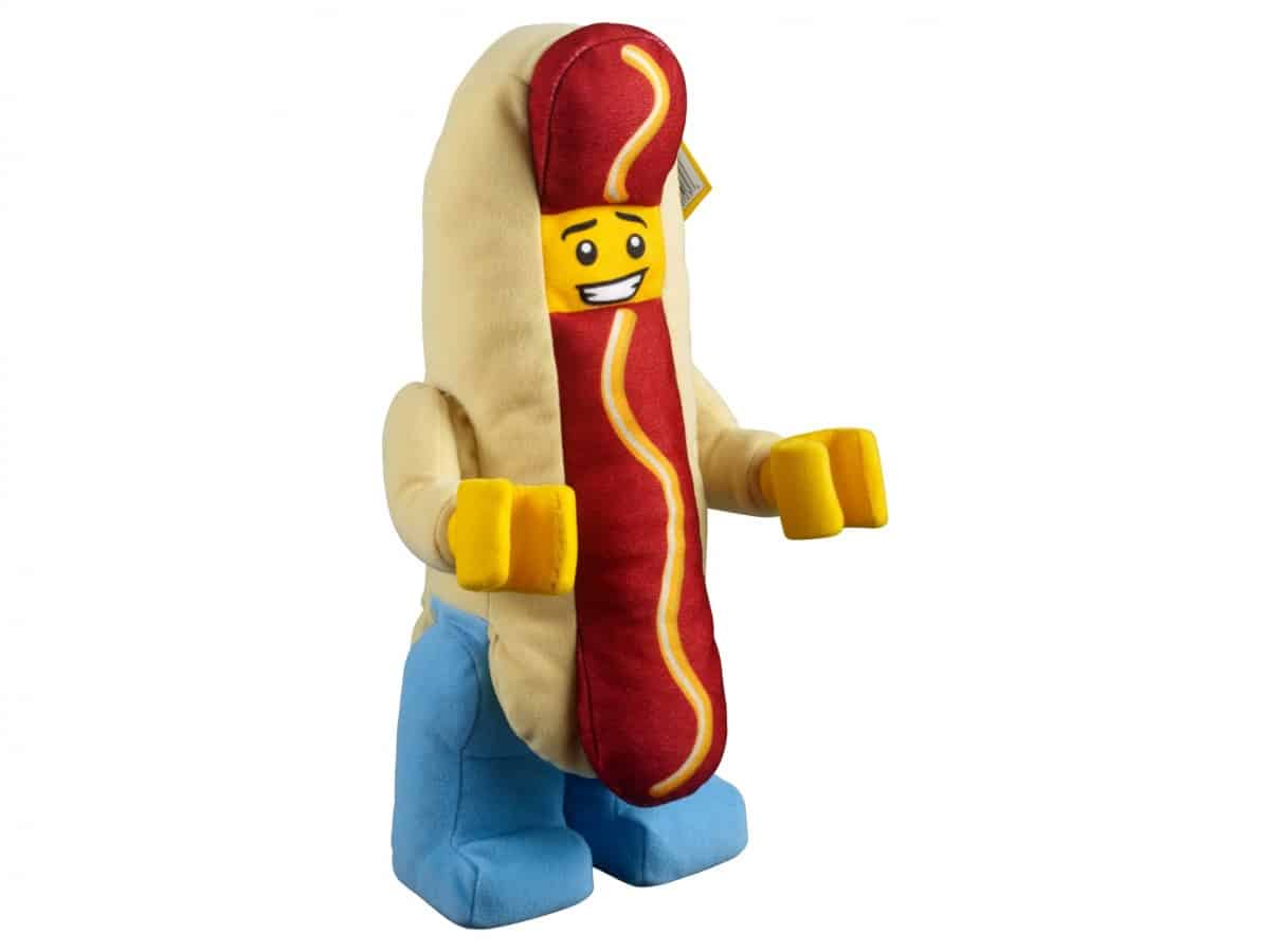 lego 853766 hot dog guy minifigure plush scaled