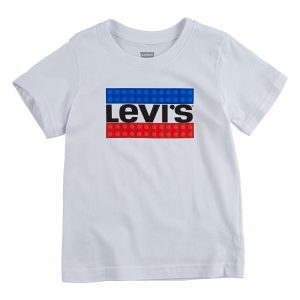 levis x lego 5006399 boys 2 4 logo t shirt