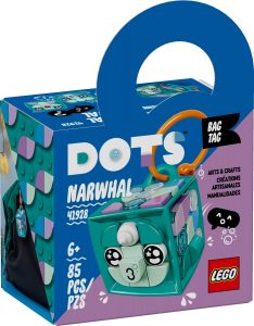 lego 41928 bag tag narwhal
