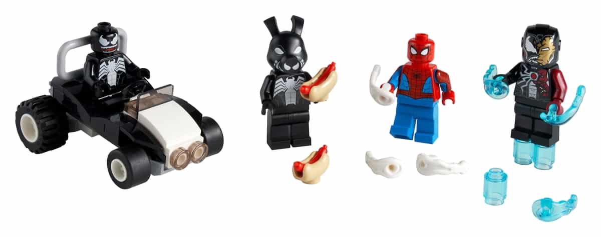 lego 40454 spider man versus venom and iron venom