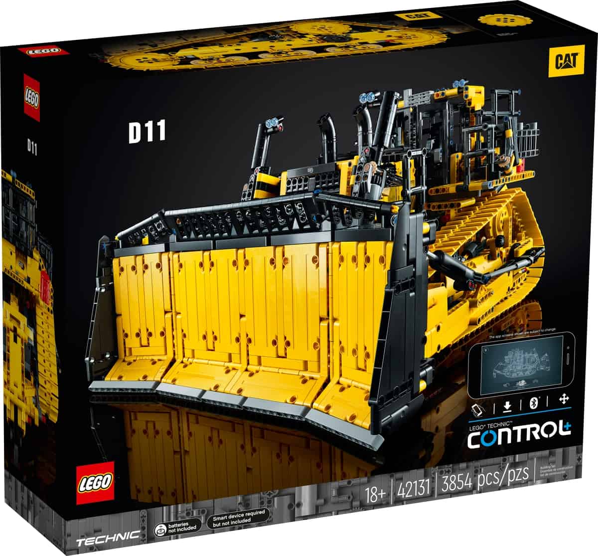 lego 42131 app controlled cat d11 bulldozer