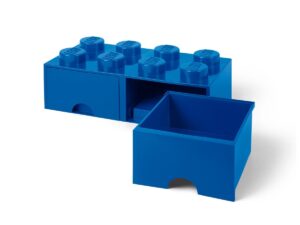 lego 5006143 storage brick drawer 8 blue