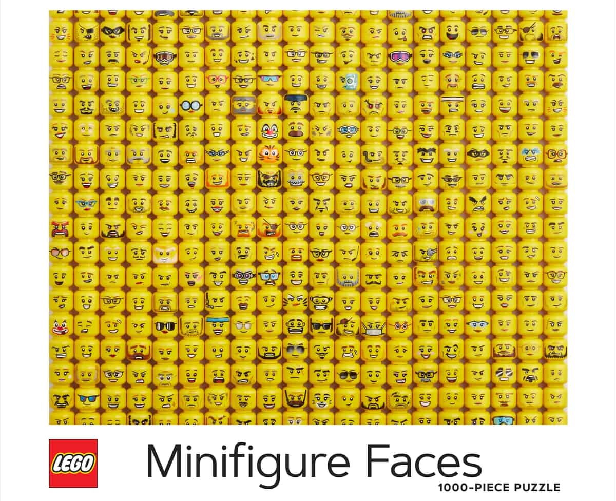 lego 5007070 minifigure faces 1000 piece puzzle