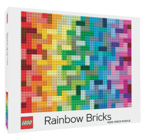 lego 5007072 rainbow bricks 1000 piece puzzle