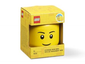 lego 5006258 mini storage head boy bright yellow