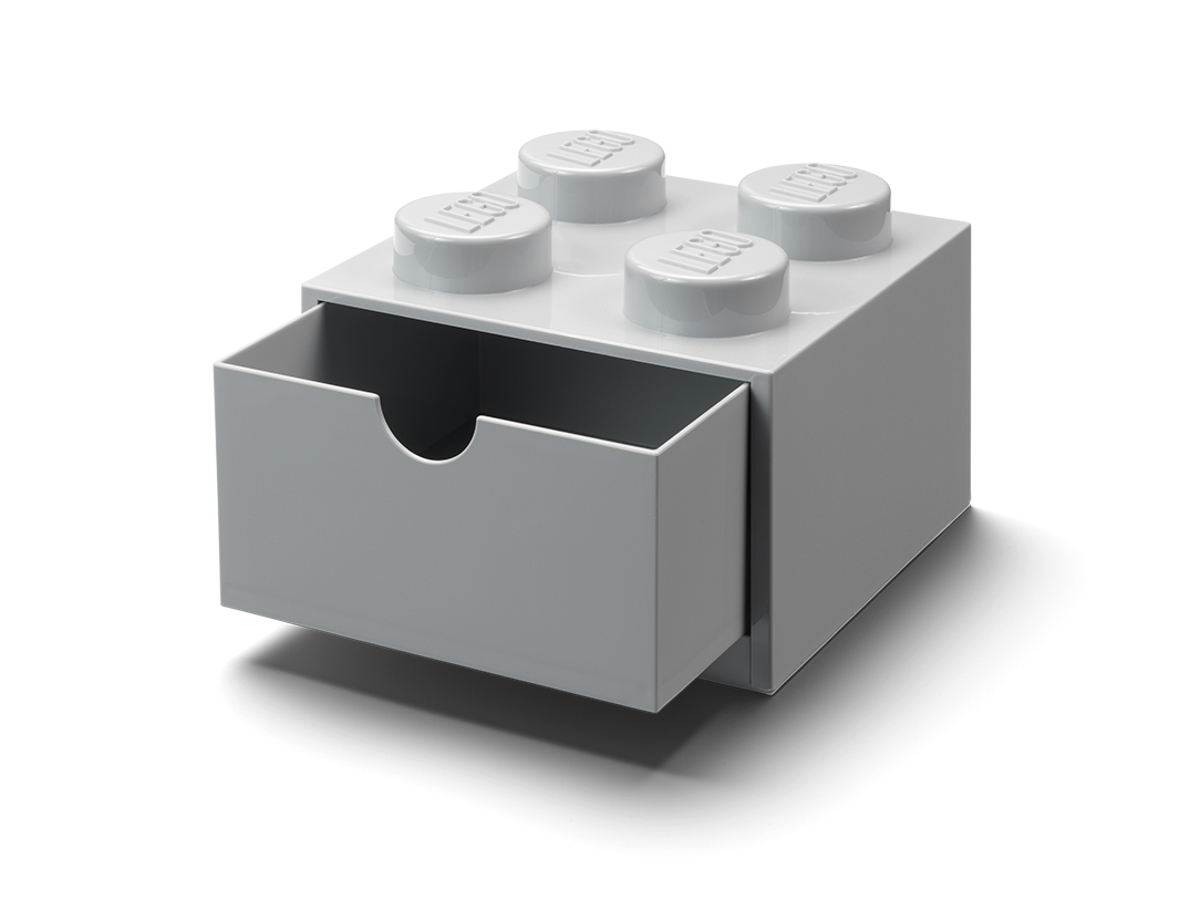 lego 5006875 4 stud desk drawer gray
