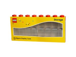 lego 5006154 minifigure display case 16 red