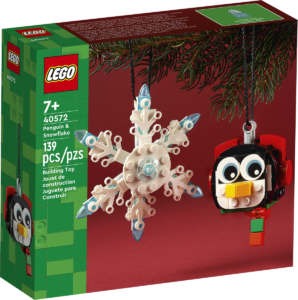 lego 40572 penguin snowflake