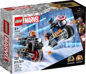LEGO Black Widow & Captain America Motorcycles 76260