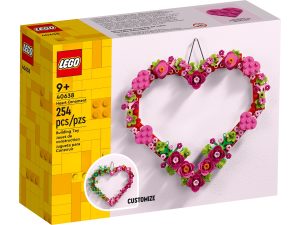 LEGO Heart Ornament 40638