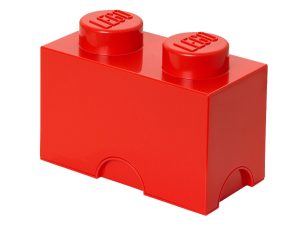 lego 5004279 2 stud red storage brick