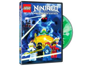 lego 5004572 masters of spinjitzu rebooted fall of the golden master dvd