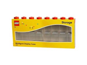 lego 5004892 minifigure display case 16 red