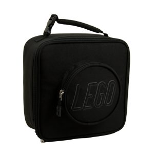 lego 5005533 brick lunch bag black