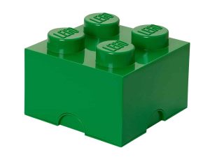 lego 5006929 4 stud storage brick green