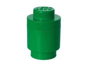 lego 5007001 1 stud round storage brick green