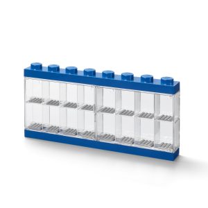 minifigure display case 16 8 knob blue 5006155