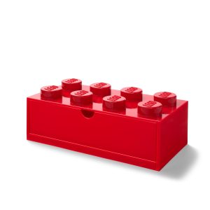 LEGO 8-Stud Desk Drawer – Red 5006142