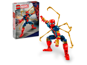 iron spider man construction figure 76298