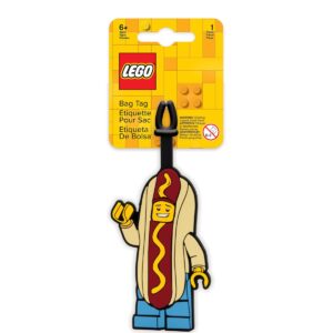 LEGO Hot Dog Guy Bag Tag 5008031