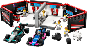 LEGO F1 Garage & Mercedes-AMG & Alpine Cars 60444