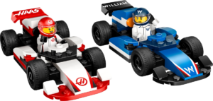 LEGO F1 Williams Racing & Haas F1 Race Cars 60464