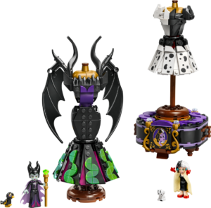 LEGO Maleficent’s and Cruella De Vil’s Dresses 43262